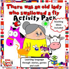 old lady who swallowed a fly activity pack