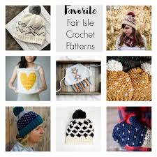 8 Of The Best Fair Isle Crochet Patterns For Every Skill Level