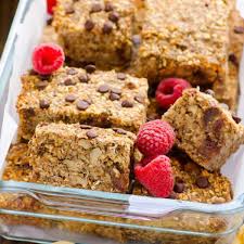 healthy banana oatmeal bars ifoodreal com