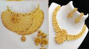 dubai gold sets jewellery designs 2022