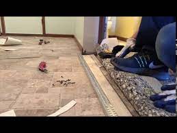 how to install carpet transition metal