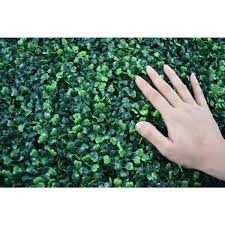 artificial boxwood hedge grass wall