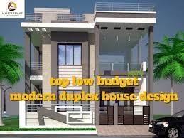 Low Budget Modern Duplex House Design
