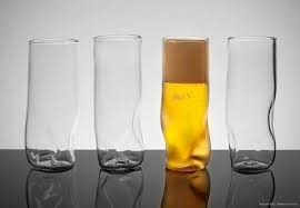 beer glass set of 4 handmade glassware