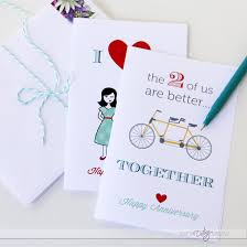Send a wedding anniversary card to your partner or favorite couple. Anniversary Printables Gift Pack From The Dating Divas