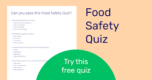 free tool food safety quiz