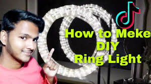 How To Make Diy Ring Light At Home Under Rs 300 Best For Youtube And Tiktok