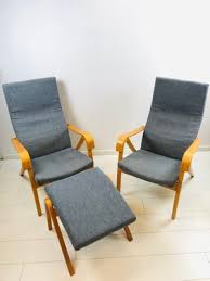 vintage rimbo lounge chairs ottoman