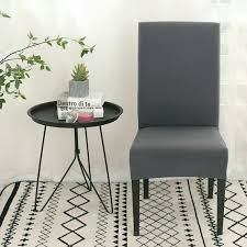 Sx Dark Gray Stretch Dining Chair
