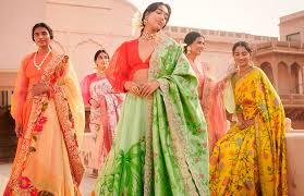 asha gautam bridal lehengas saris