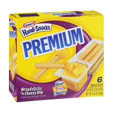kraft handi snacks premium breadsticks