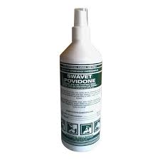 povidone spray swavet for dogs