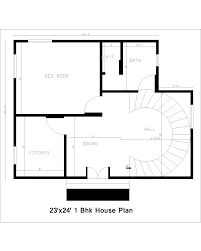 1 bhk house plan pdf rjm civil