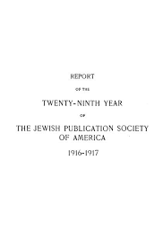 Twenty Ninth Year The Jewish