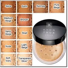 Avon True Color Smooth Minerals Powder Foundation Evens Out
