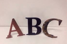 Custom 12 Inch Metal Letters And