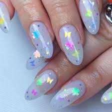 daily charme nail art iridescent