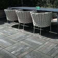 Elegant Wood Effect Outdoor Floor Tiles