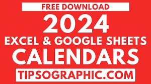 free 2024 calendar templates