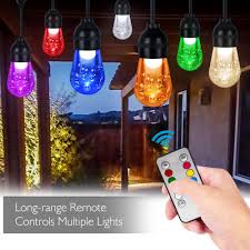 rgb led color changing outdoor string