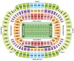 M T Bank Stadium Seating Chart Baltimore