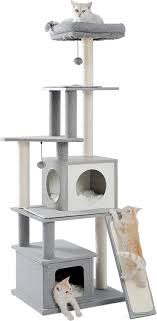 wood cat tree for indoor large cats