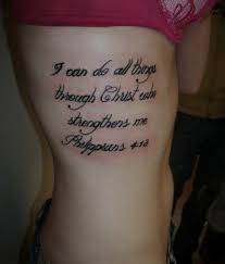 Bible Verse Tattoos Designs, Ideas and Meaning | Tattoos For You via Relatably.com