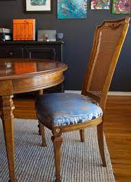 tea tinted fabric make old chairs