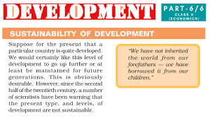 sustaility of development cl 10