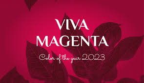 pantone color of 2023 viva magenta