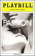 Image result for passion off-broadway playbill
