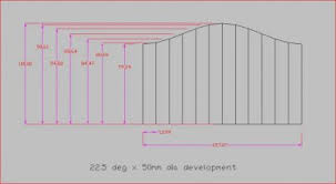 Tube coping calculator with custom pdf page size in this instance, custom means random. Cutting Angles On Pipe Tube Mig Welding Forum