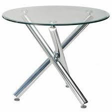G V 30 Glass Round Table No Of
