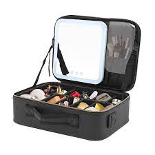 travel makeup train case storage bag
