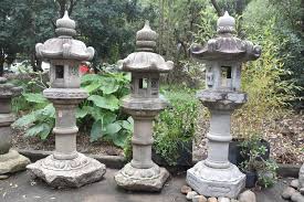 Antique Garden Lantern From Kyoto