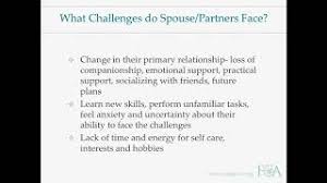 disease and spouse caregiver support