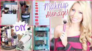 diy makeup storage and organization