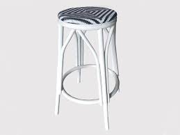 Kmi Nora Bar Stool Solid White Tables