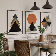 At The Peak Collection Geometric Art