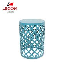 Whole Blue Metal Garden Stool For