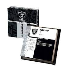 But, if you guessed that they weigh the same, you're wrong. Las Vegas Raiders Desk Calendar Calendars Com