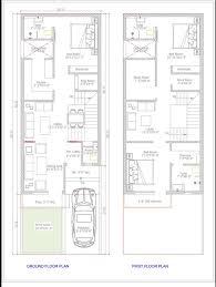 20x60 4bhk Planning Open Floor House