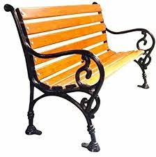 4 Seater Cast Iron Garden Bench At Rs