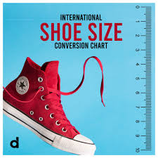 international shoe size conversion chart