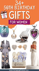34 best 50th birthday gifts for women