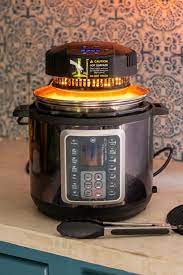 pressure cooker into an air fryer