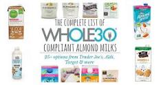 Is Costco almond milk Whole30?