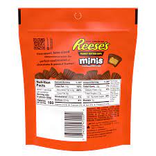minis peanut er chocolate candy