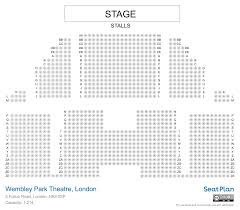 wembley park theatre london seating