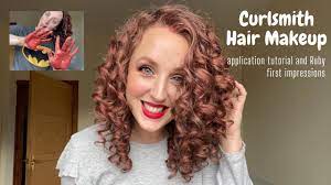 curlsmith hair makeup tutorial and ruby